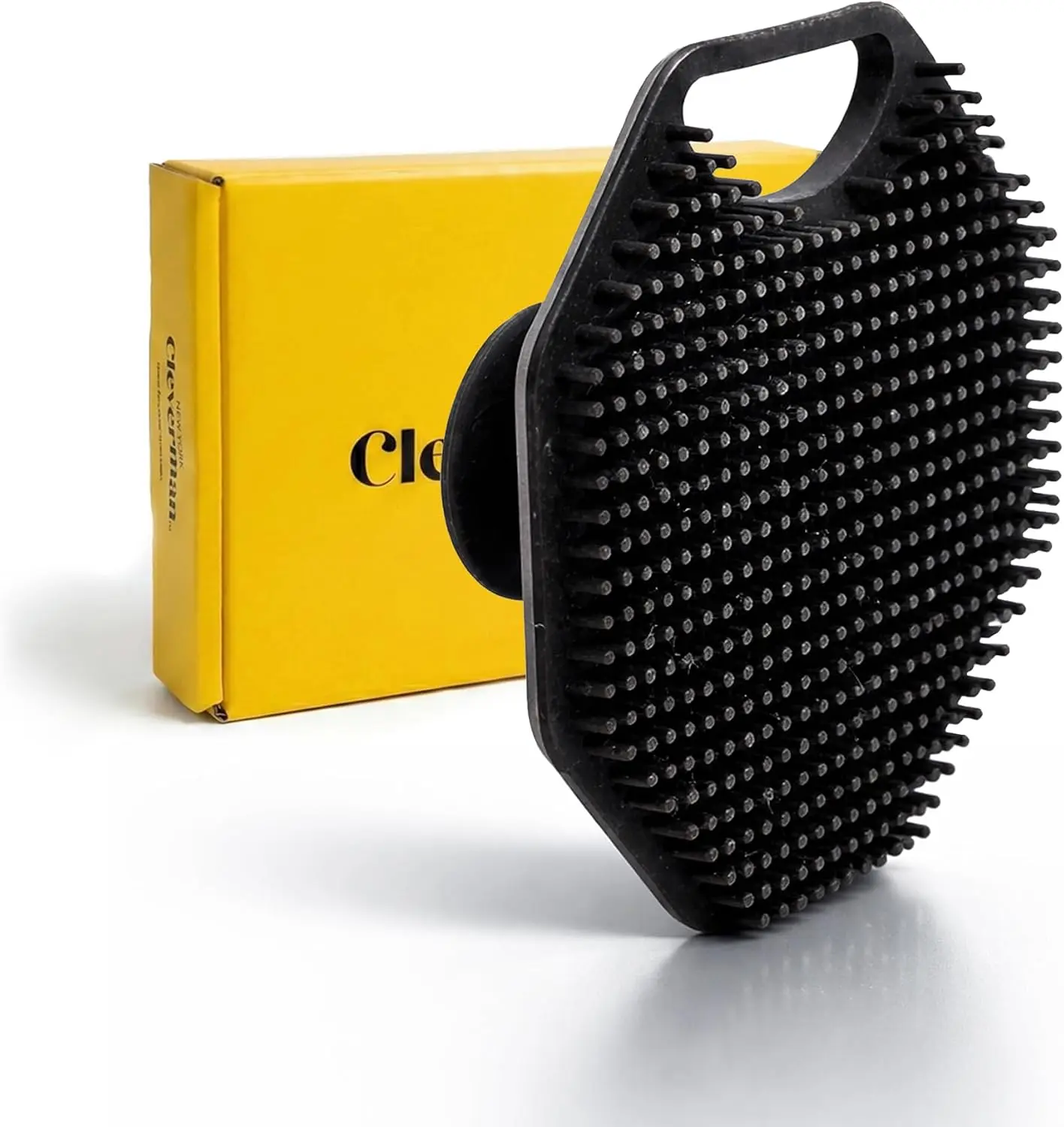 Men's Silicone Facial Cleansing Brush - Deep Pore Cleanser, Exfoliating Tool for Beard & Skin Care (Cleverman)