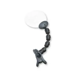 Carson Attach-A-Mag 2x Adjustable Clip-On Magnifier with LED Lighted Tabletop Magnifying Glass (AM-20)