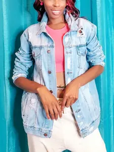 Oversized Unisex Jean Jacket