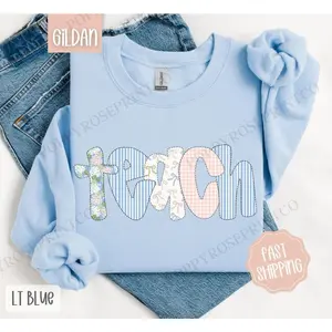 Floral Teacher Sweatshirt, Cute Spring Teacher Sweater, Teacher Appreciation Gift