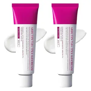Arbutin 7% + Tranexamic Acid 4% Dark Spot Cream, Brightening Moisturizer for Hyperpigmentation, with Niacinamide & Glutathione