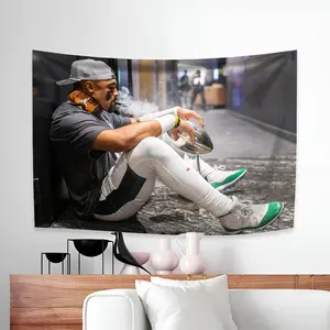 2025 Jalen Hurts Flag Wall Hanging Tapestry Room Decor Double Penetration For Room Decor Dormitory Decor