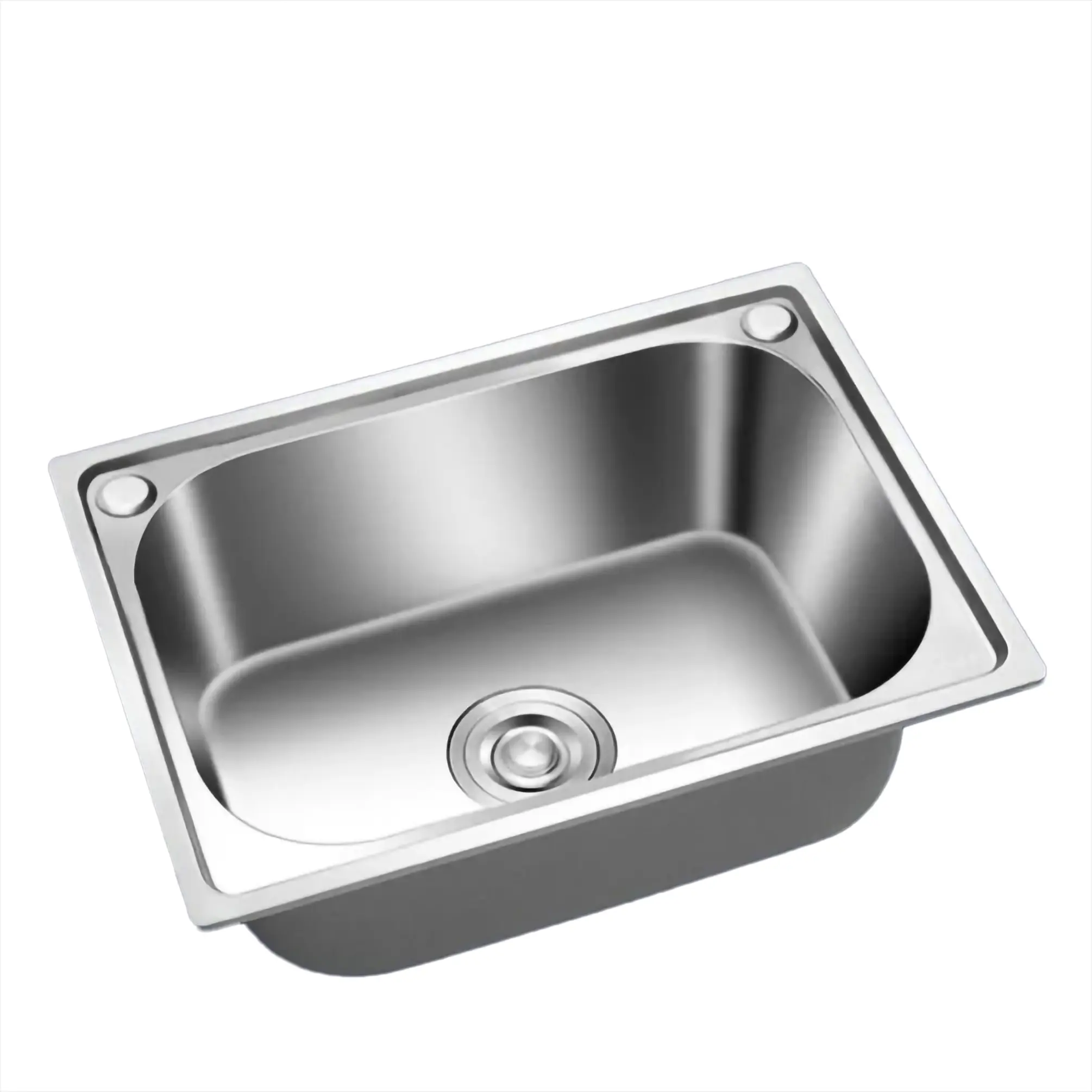 FixtureDisplays® Stainless steel single bowl sink Cut out size 13.38 x 11 inche 10122-SINK