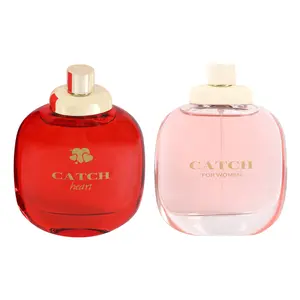Bundle of Catch Heart and Catch for Women Eau De Parfum Vaporisateur Natural Spray 100ml 3.4fl.oz. Bundle of Catch Heart and Catch for Women Eau De Parfum Vaporisateur Natural Spray 100ml 3.4fl.oz.