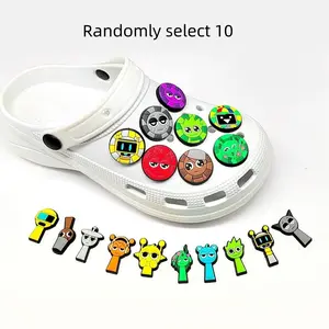 Cute Cartoon Shoe Charms, Removable Diva Shoe Flowers Accessories, Perfect Gift for Shoes Decoration, Fashionable Footwear Decorations, Cartoon Motifs