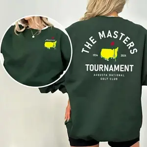 The Masters 2026 Golf Graphic Sweatshirt, Unisex Cotton Pullover for Men and Women, Casual Long Sleeve Top for Daily Wear, Apparel Made In The USA		