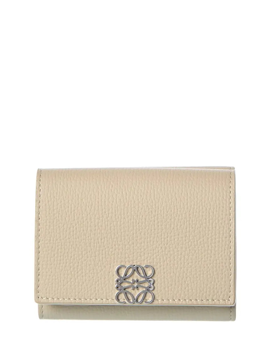 Loewe Anagram Leather Trifold Wallet