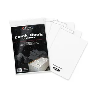 Comic Book Dividers - White