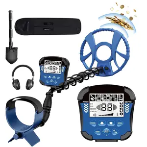 Metal Detector for Adults Waterproof-Professional Higher Accuracy Gold Detector with LCD Display,5 Mode,Advanced DSP Chip 12" Coil