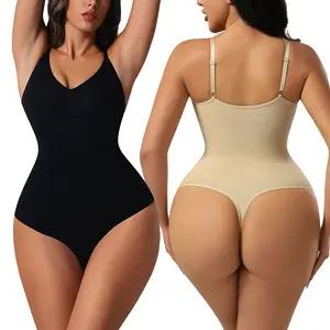 Shapefit 2026 Women's Seamless Briefs Tummy Control Shapewear Slimming Bodysuit with Breathable Sculpting Design Waist Butt Lifter(Runs Snug) SpringStatements easy slideshaper comfortable thin fabric women faja