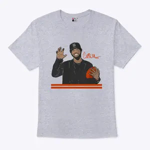 Caleb Williams Claw Pose Signature T Shirt, Casual Comfotable Fabric Tee