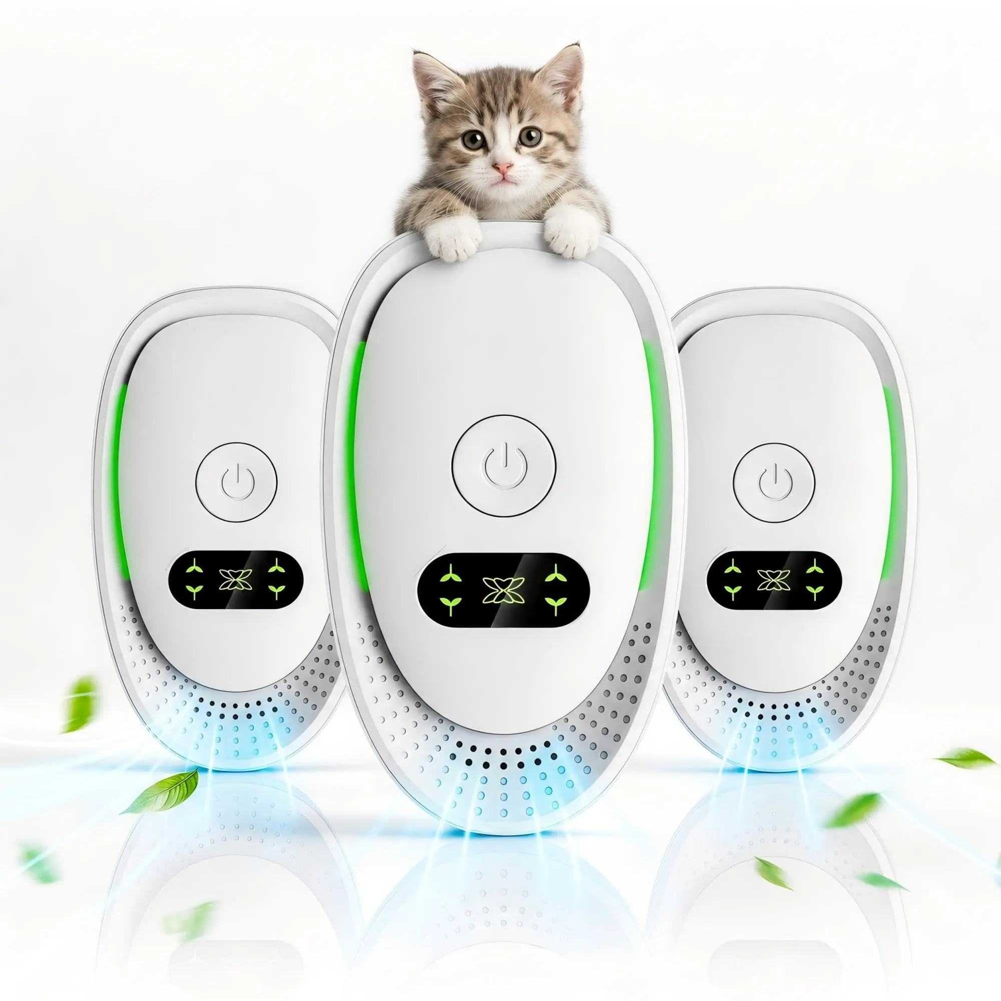 Pet Air Purifier, Plug-In Portable Air Ionizer, Compact Mini Air Cleaner Pet Air Purifier, Plug-In Portable Air Ionizer, Compact Mini Air Cleaner