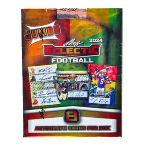 2024 Leaf Eclectic Football Jumbo Box
