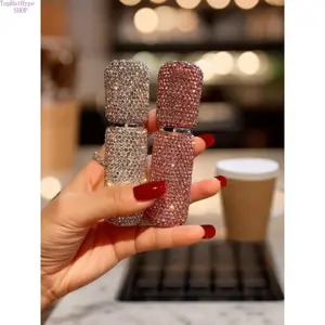 10ml Luxury Refillable Perfume Atomizer Portable Travel Size Mini Spray Bottle Premium Leak-Proof Design Empty Fragrance Container for Women Perfect for On-the-Go Daily Use Travel Outings and Gift Giving