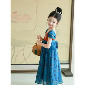 Girls' Hanfu New Style, New Chinese-style National Fashion Ruqun, Girl's Ancient Style, Outfit, Tang Suit