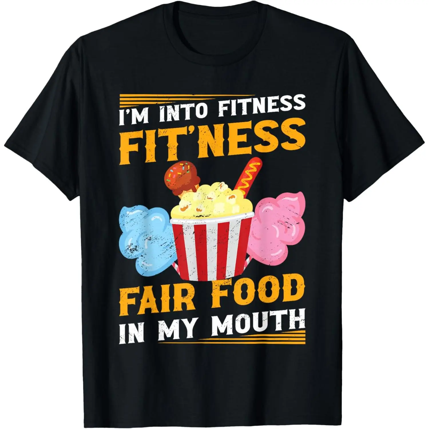 100% Cotton State Fair Funny Fair week Fair Food Lover T-Shirt