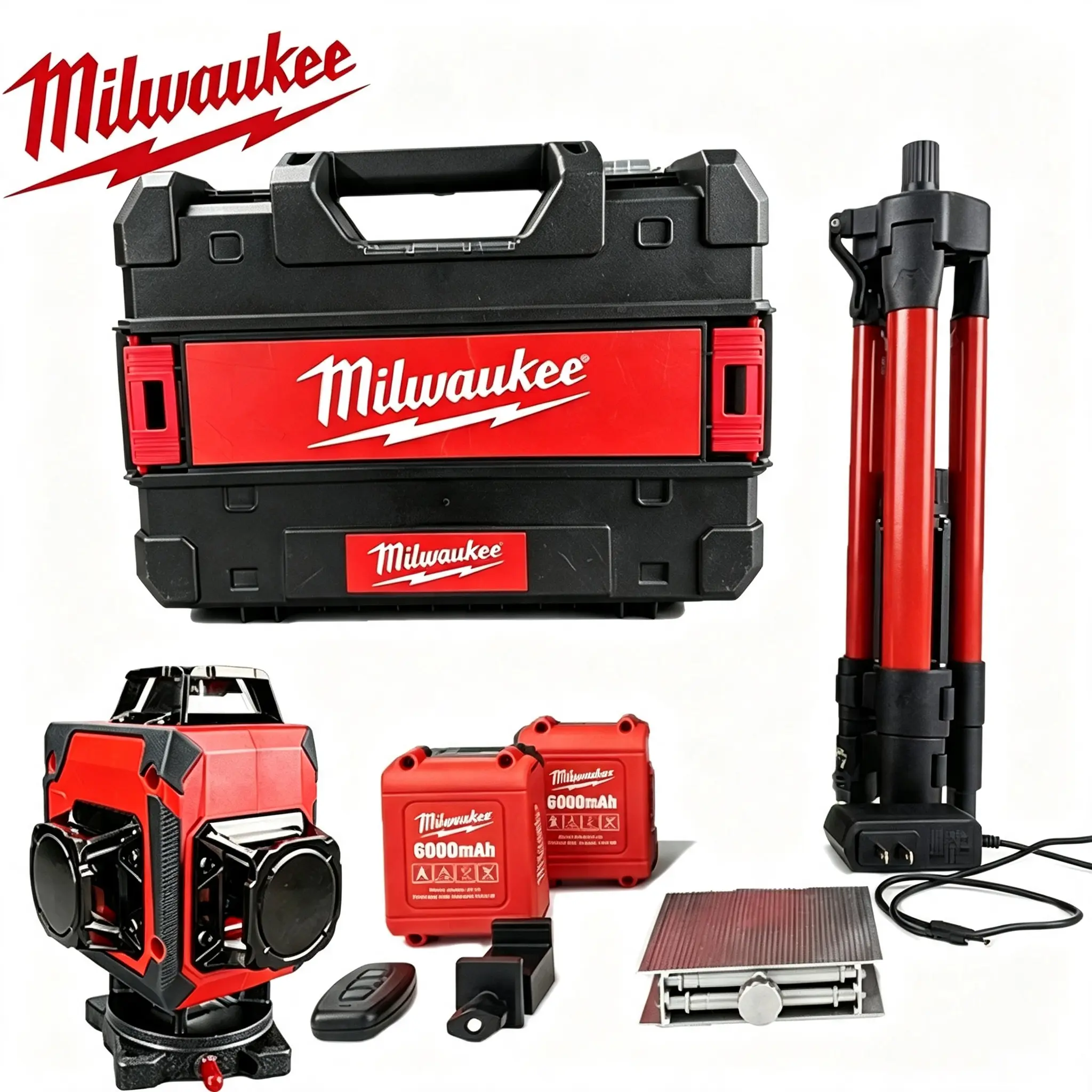 Milwaukee M12 360° Green Laser Level, 3-Plane Self-Leveling, 125FT Range for Construction & Home Improvement size metric mount magnetic Cordless work tile