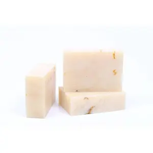 Aloe Vera Oatmeal Calendula Soap - Soothing Goat Milk Soap for Sensitive Skin