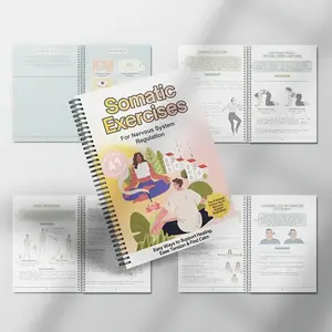 Neuroregulation Workbook, 41 Yoga Breathing Techniques & Reset Methods, Illustrated Guide for Parasympathetic Nerve Exercises, Stress Relief, Interactive Notebook