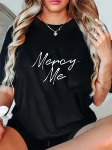 100% Cotton Unisex Retro Tee Shirt Vintage Gifts, Mercy Me T-shirt T-Shirt