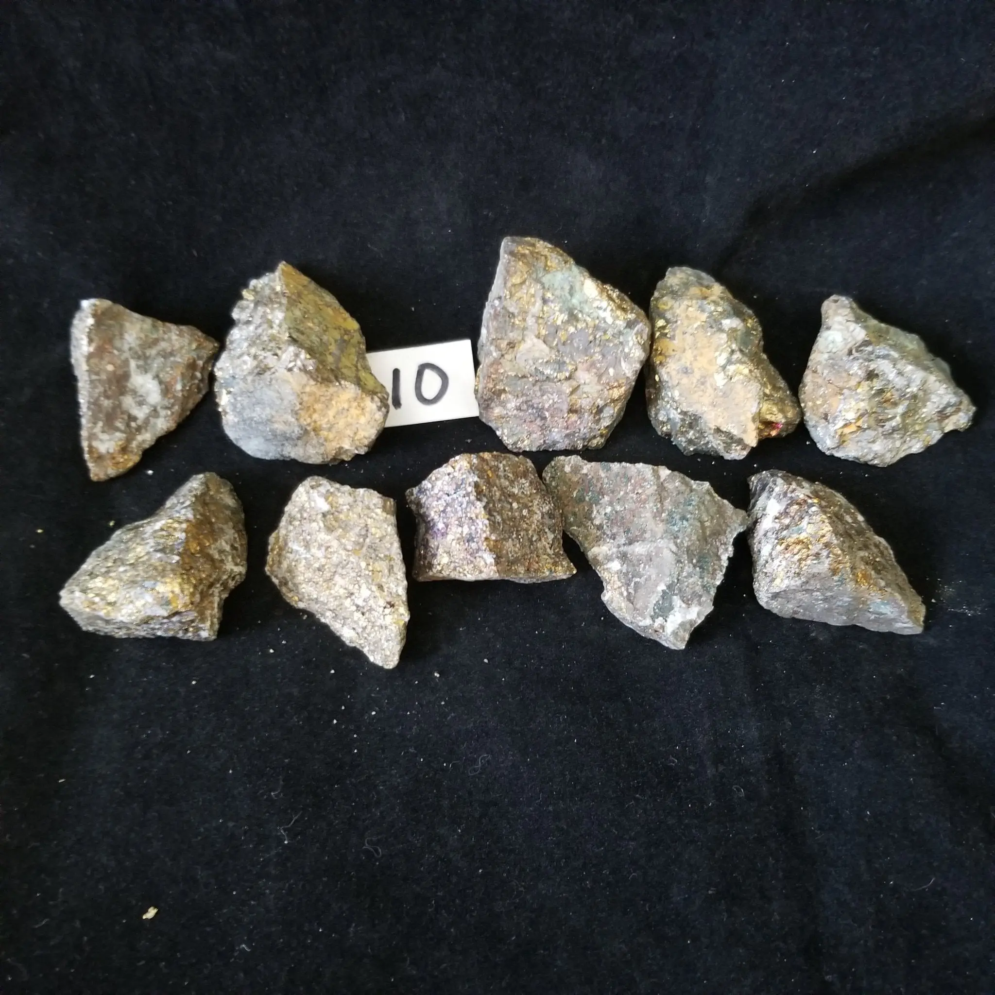 Rainbow Peacock Ore Pyrite raw healing gold shimmer crystal stones 1LB (LOT10)