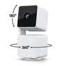 Wyze Cam Pan v3 — #1 Security Camera on TikTok! Wired, Indoor/Outdoor Pan Tilt Zoom (PTZ) w/ 360 Degree Motion Tracking, Color Night Vision, HD, WiFi