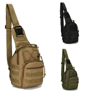 Tactical Sling Backpack Bag for Men Military Shoulder Bag, Casual Sporty Sling Bag for Outdoor Sports, Trekking, Camping, Rover Sling Daypack messenger  Bag
