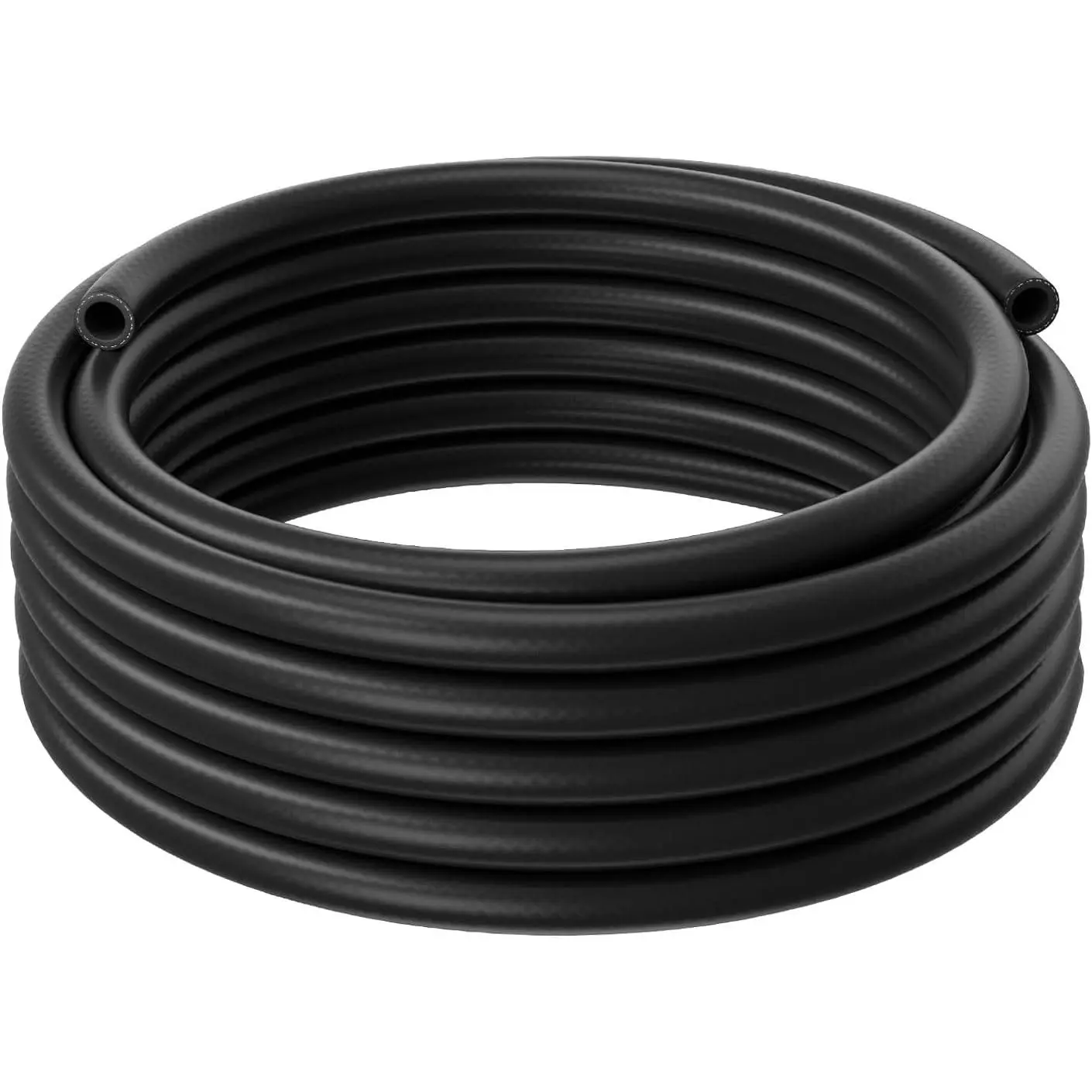 Coolant & Radiator System Heater Hose, SAE 20R3 Solid Black Rubber Tubing, 5/8 Inch x 10 FT, 100 PSI Pressure Rating, 1 10Ft