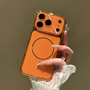 Metal Lens Full Protection Phone Case | iPhone 13-17 Pro Max 360 Camera Shockproof Cover