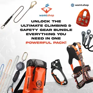 Unlock the Ultimate Climbing & Safety Gear Bundle – Everything You Need in One Powerful Pack!