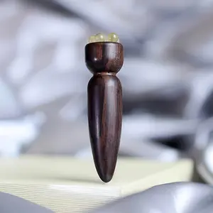 Sandalwood Eye & Facial Acupressure Massage Tool – Manual Wellness Care