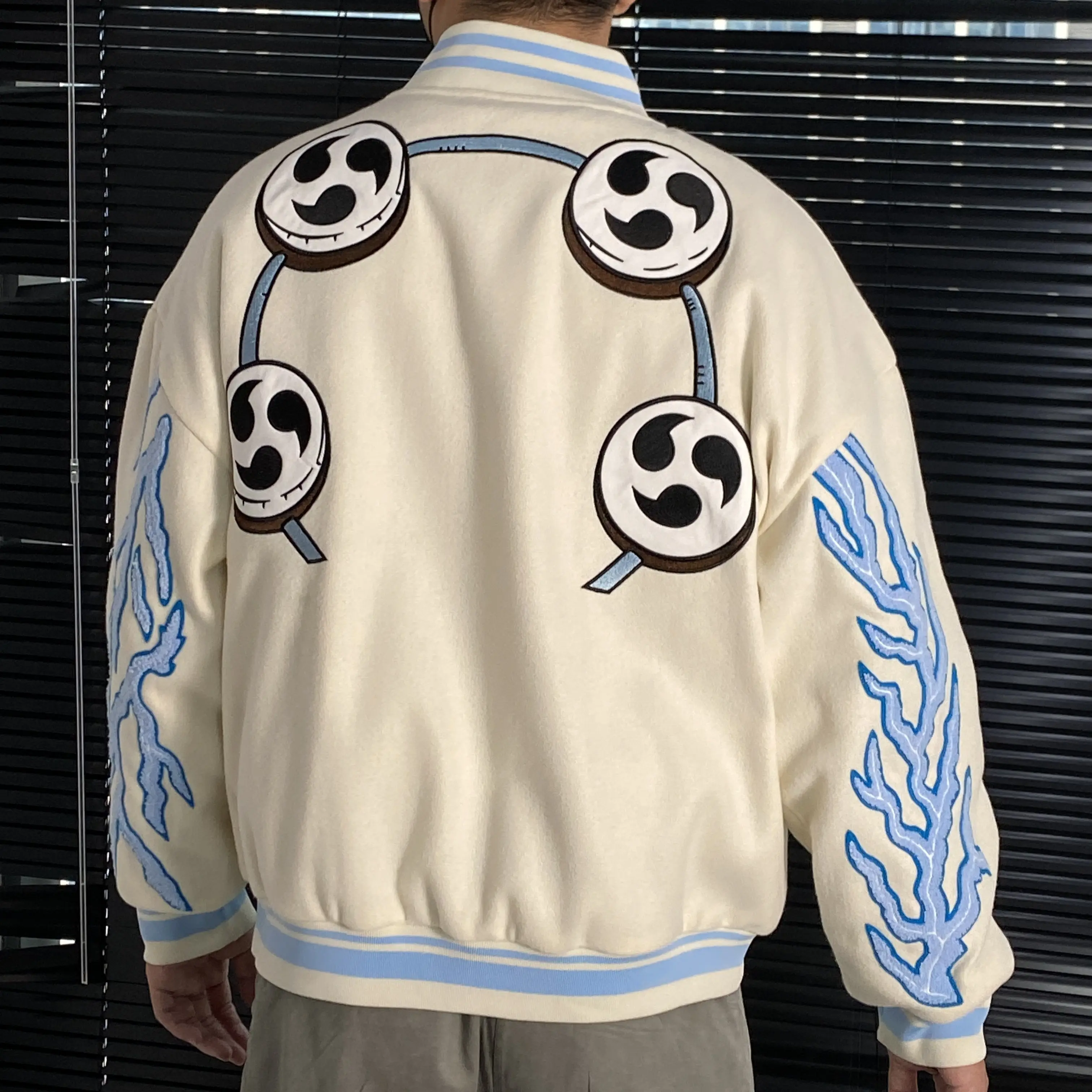 Eneru Inspired Jacket One Piece Anime Jacket Suitable for Winter Long Sleeve Stylish  Jacket anime fan Fashion Streetwear Menswear Jacket