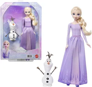 Mattel - Disney Frozen Arendelle Elsa Doll & Olaf figurine/statue  [COLLECTIBLES] Paper Doll