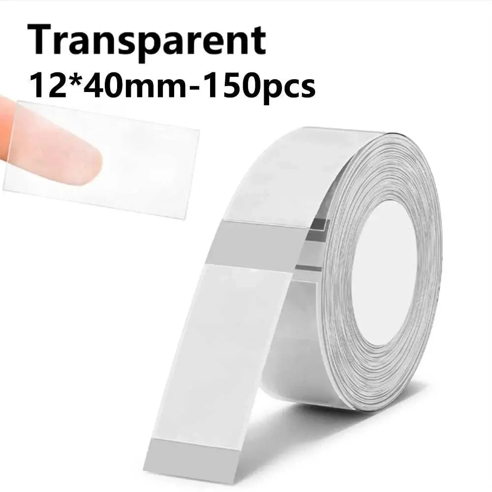 Transparent 12x40mm