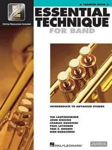 USED-Essential Technique for Band with Eei - Intermediate to Advanced Studies - BB Trumpet (Book/Online Audio) by Hal Leonard Corp. (Paperback)