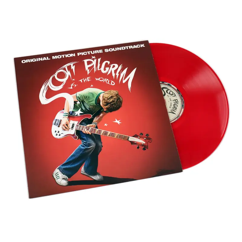 Scott Pilgrim vs. The World Colored Vinyl LP Soundtrack - Collectible Album, Vinyl Records, Crash & Boys Mix, Beck Unreleased Tracks, Metric & BSS Jams, T. Rex on LP, Original Comic Content, ABKCO Records