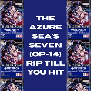 Bandai One Piece English The Azure Sea's Seven (OP-14) RTYH