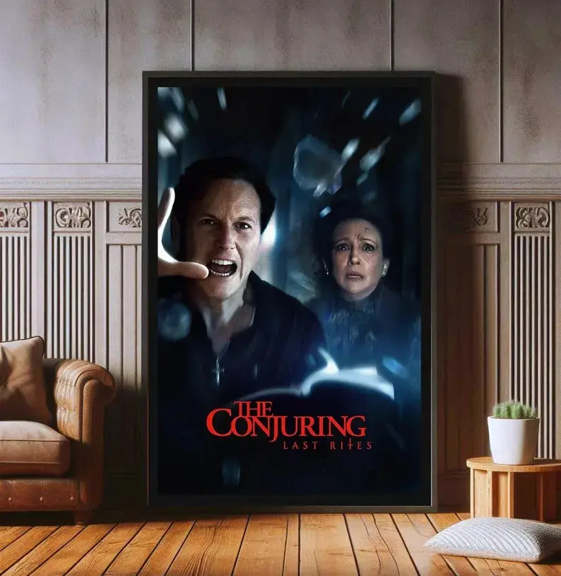 The Conjuring Last Rites Movie Poster, Popular Film Art Prints, Home Decor, Gift for Fans