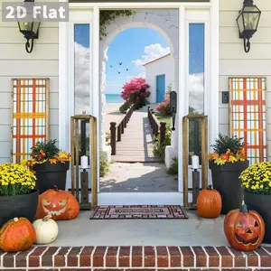 Self-adhesive Door Sticker, Removable PVC Wall Decor, Versatile Wall Sticker for Home Decoration, Ornaments