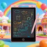 Color Screen Handheld LCD Writing Tablet - Graphics Drawing Tablet with Stylus, Battery-Powered Educational Interactive Learning Tool, Durable Playful Design Office Stationery, Ideal Christmas Birthday Gift
