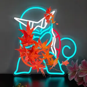 Jenny Turtle Shaped USB Neon Lights, Brightly Colored Childlike Fun, Bedroom Desk Gaming Area Decoration, Birthday Christmas Gifts