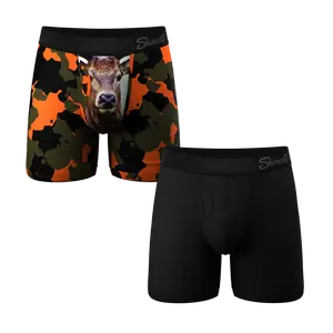 The Name is Buck | Shinesty Ball Hammock® Pouch Underwear With Fly 2 Pack