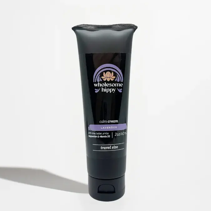 Lavender Calm Cream with Magnesium & Vitamin D3 - 2oz with Magnesium and Vitamin D3