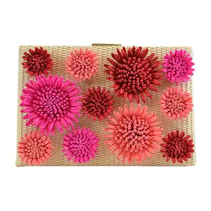 Kate Spade New York Floral Emanuelle Montigo Avenue Clutch Natural