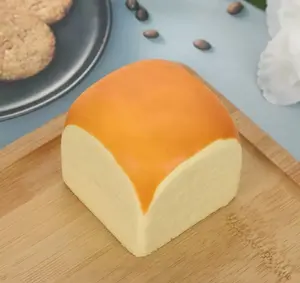 Squishy Series Super Hawaiian Rolls, slow-rebound soft toys, Taba Squishy, stress relief toys, adult sensory gadgets, square Orbeez