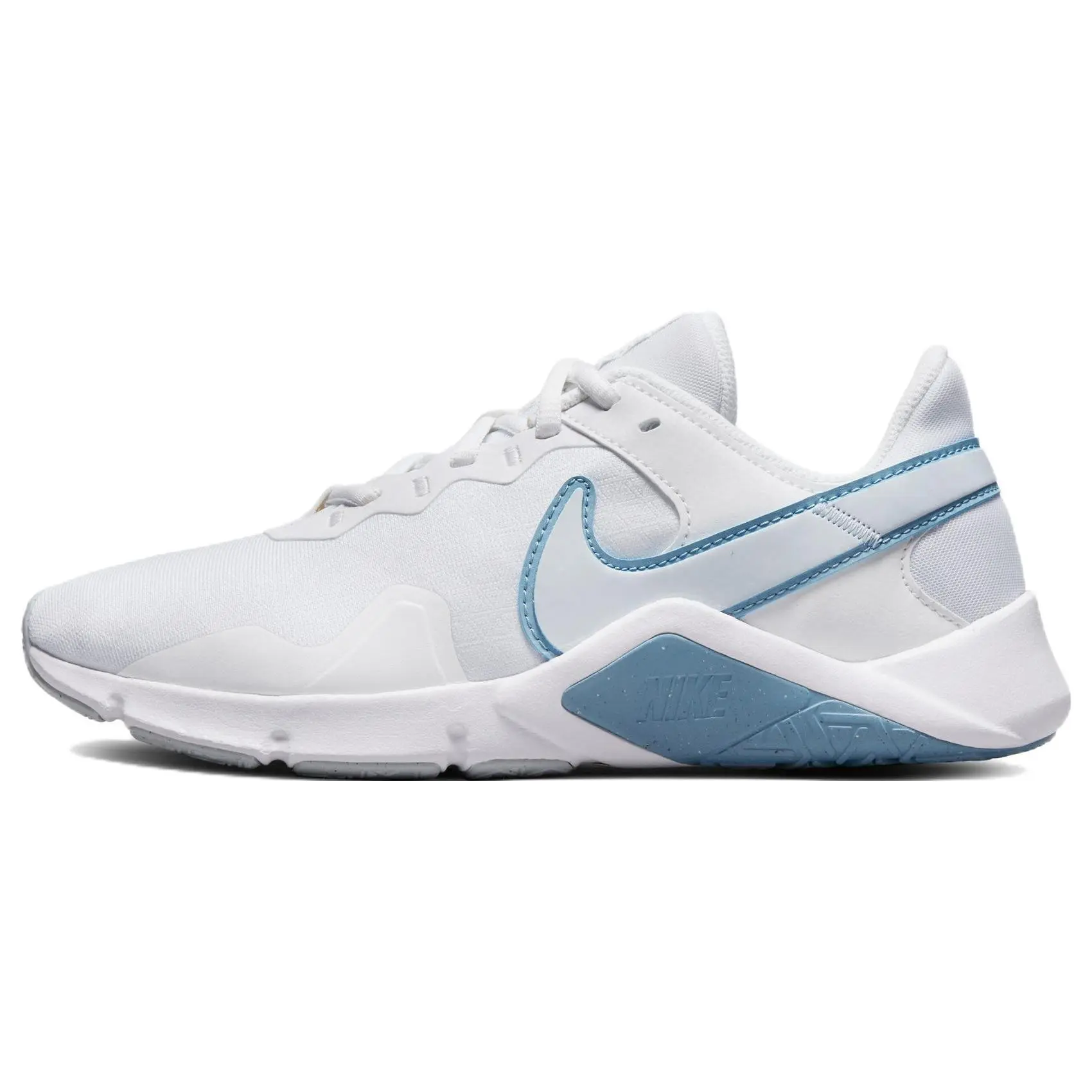 Nike Legend Essential 2 White Aura' Low Top Blue Women's Sneakers CQ9545-101