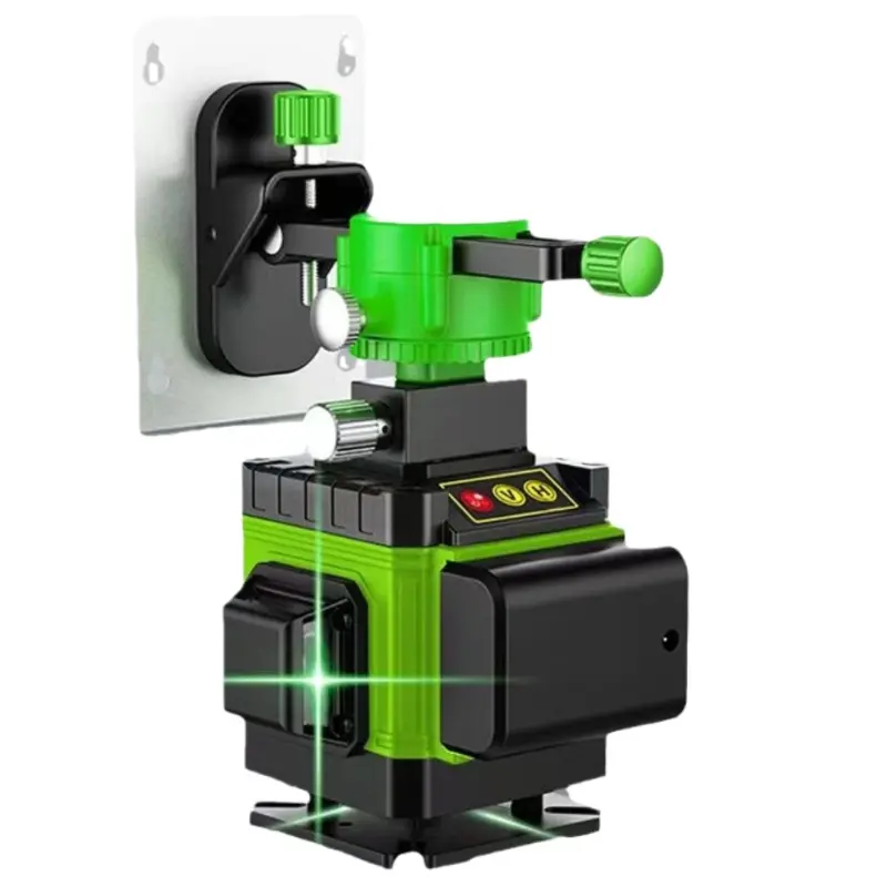NEOBRISKEN 12 Line 4D Laser Level, 10-30m Measurement Range, 5±1mm Accuracy, 3.7V 2000mAh Built-in Lithium Battery, 360° Angle, 17 * 14 * 14Cm Size for Precision Leveling