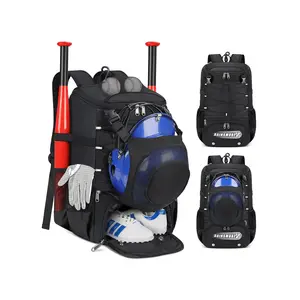 Baseball Backpack, Lightweight Softball Bag with Shoe Compartment, Waterproof Baseball Backpack, T-ball, and Softball Equipment Bag