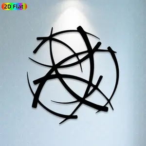 1pc Abstract Twig Metal Wall Art, Intricate Twig Statue Mural, Ideal Gift for New Year, Easter, Nature-Inspired Decor Enthusiasts, Weather-Resistant Metal Wall Decor Wall Sculptures,  Captivating Nature-Inspired Wall Art