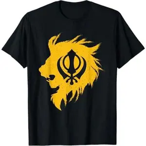 Khanda lion kaur - punjabi - sikhism sikh gift T-Shirt